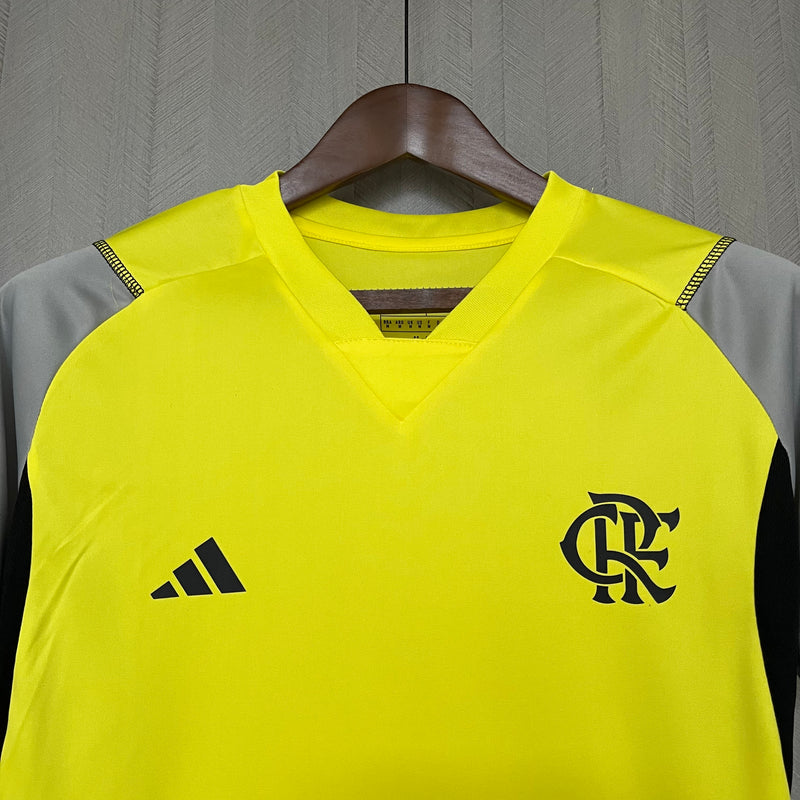 Camisa Flamengo Treino Adidas Feminina 24/25 - Versão Torcedor