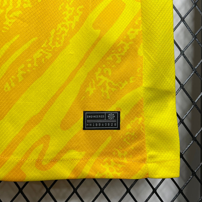 Camisa Corinthians Goleiro Nike 24/25 - Versão Torcedor Amarelo