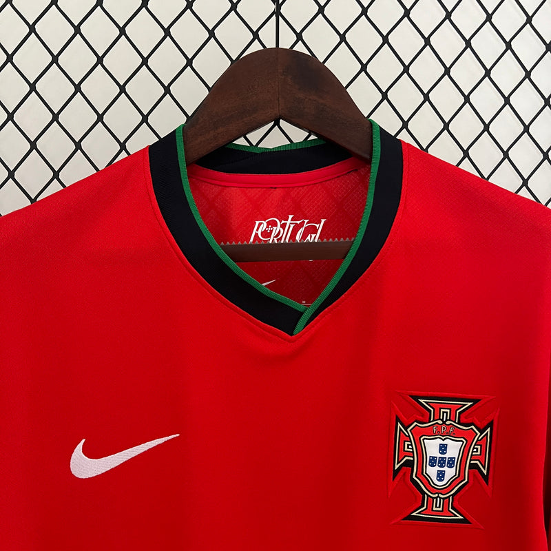 Camisa Portugal Eurocopa Torcedor Masculina-2024