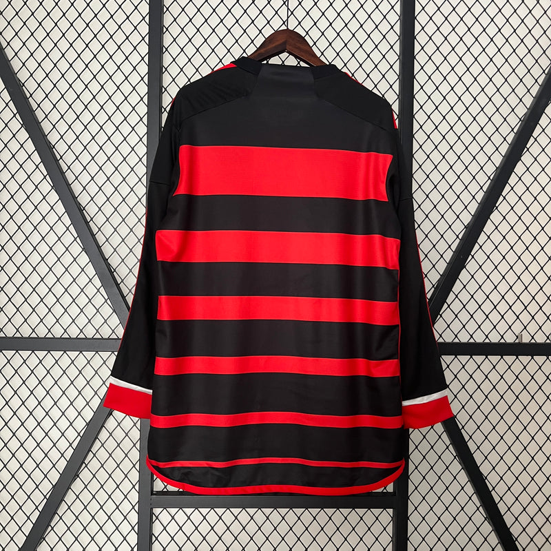 Camisa Flamengo Manga Longa 24/25