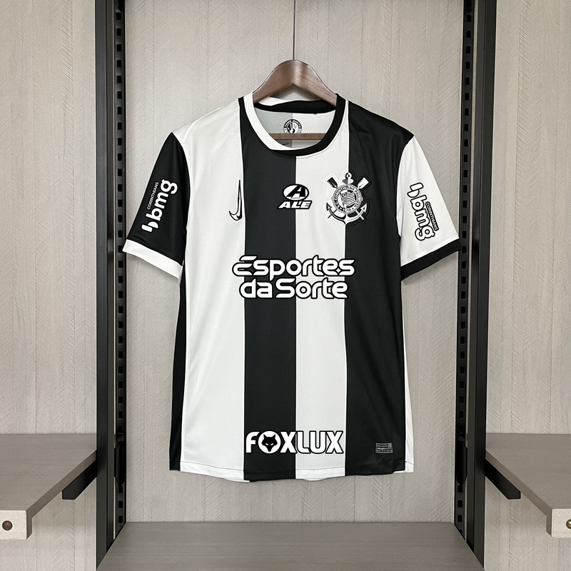 Camisa Corinthians III + Patrocínio Nike 24/25 - Versão Torcedor