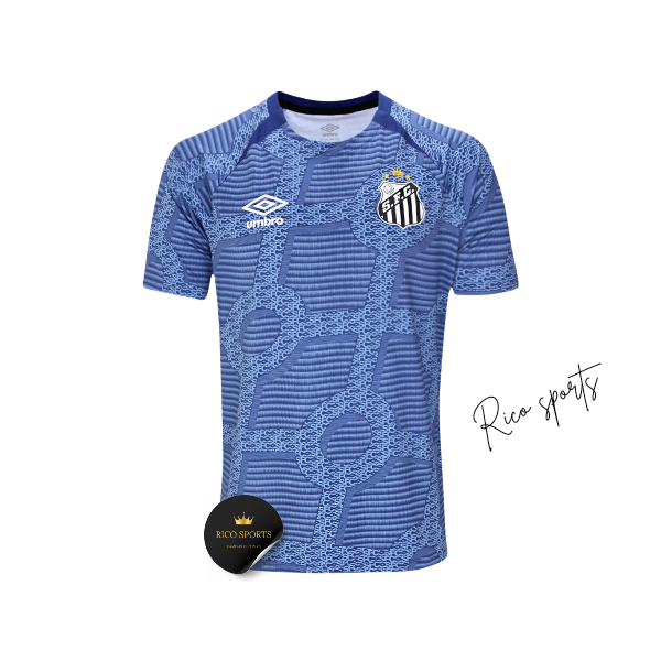 Camisa Santos Aquecimento Umbro 24/25 - Versão Torcedor