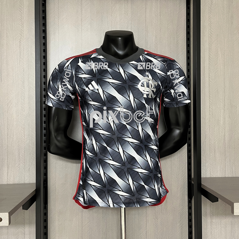 Camisa Flamengo III + Patrocínios Adidas 24/25 - Versão Jogador