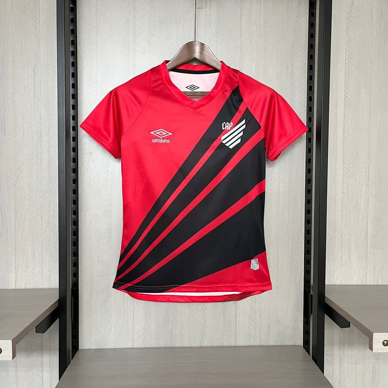 Camisa Athletico Paranaense Home Umbro 24/25 Feminina - Versão Torcedor