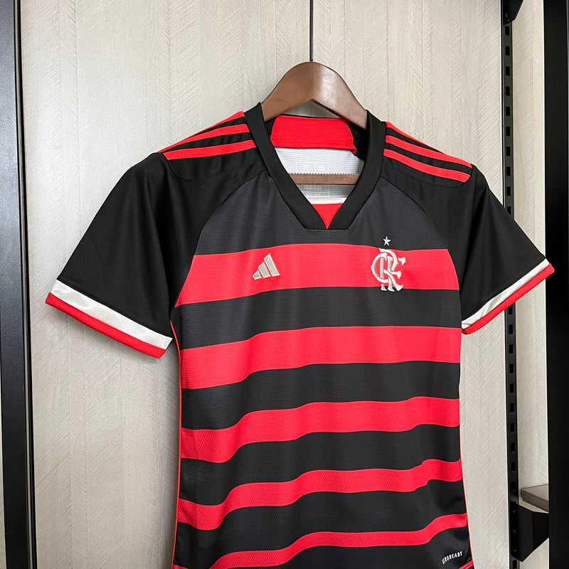 Kit Infantil Flamengo Home 24/25 Vermelho