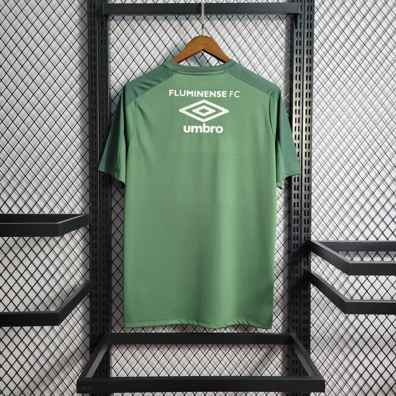 Camisa Fluminense Treino 23/24 - Umbro Torcedor Masculina - Verde