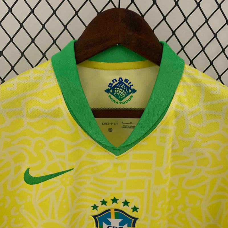 Camisa Brasil Home 24/25 - Versão Torcedor