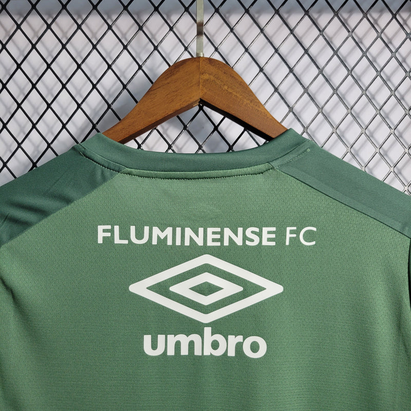 Camisa Fluminense Treino 23/24 - Umbro Torcedor Masculina - Verde