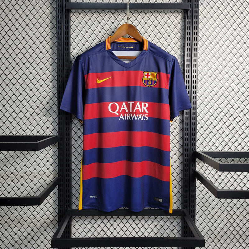 Camisa Barcelona Titular 15/16 - Versão retro