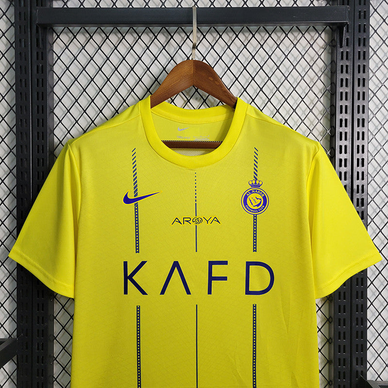 Camisa Al Nassr Home 23/24 - Versão Torcedor